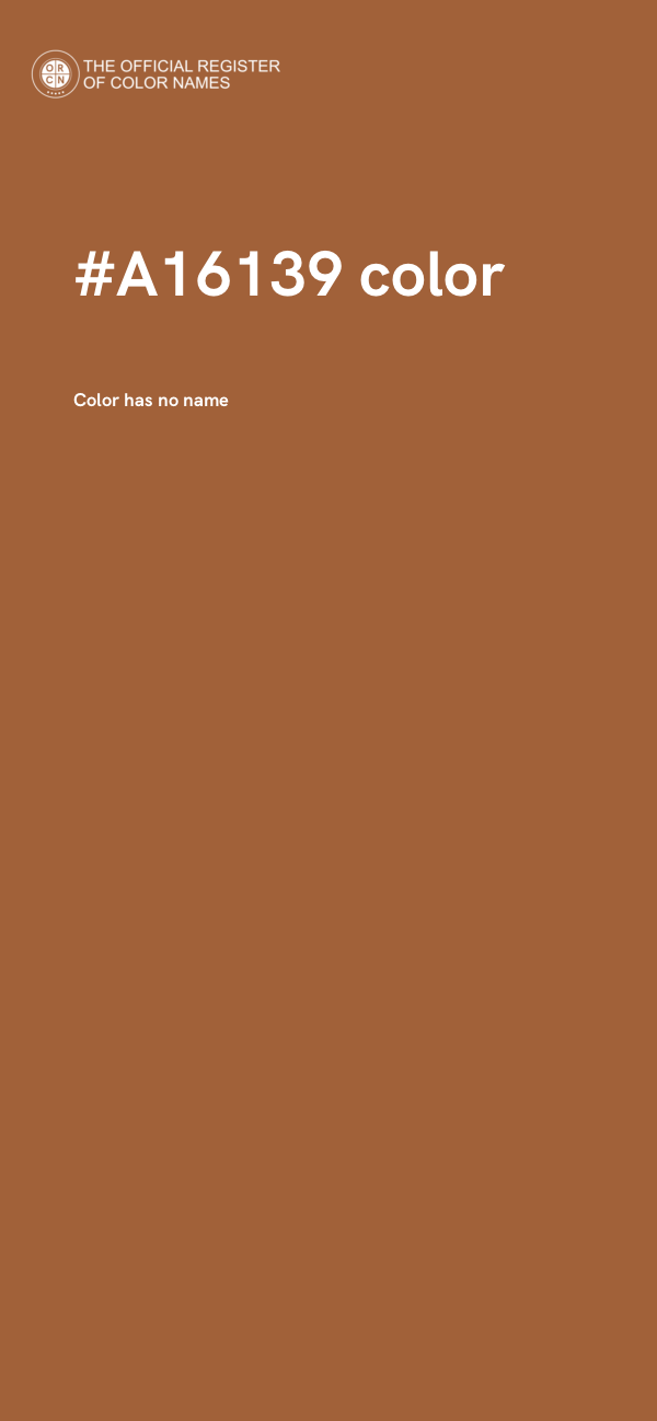 #A16139 color image