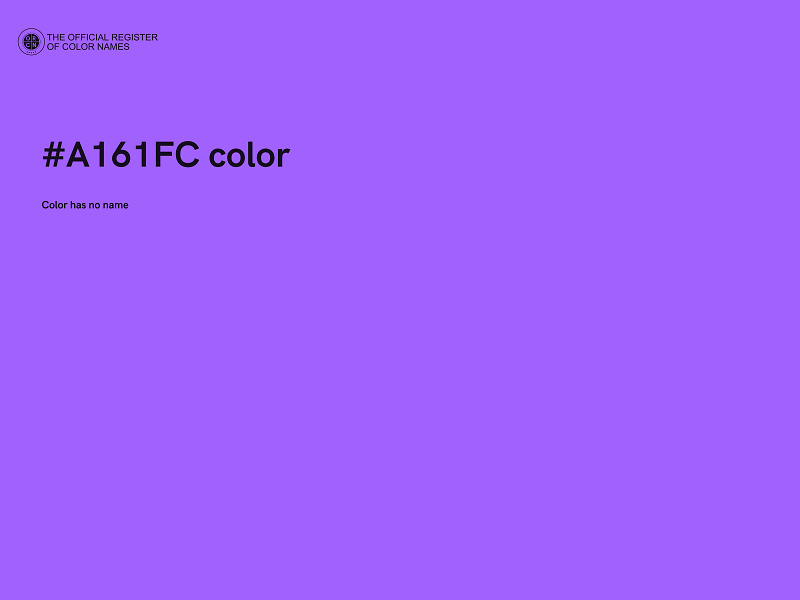 #A161FC color image