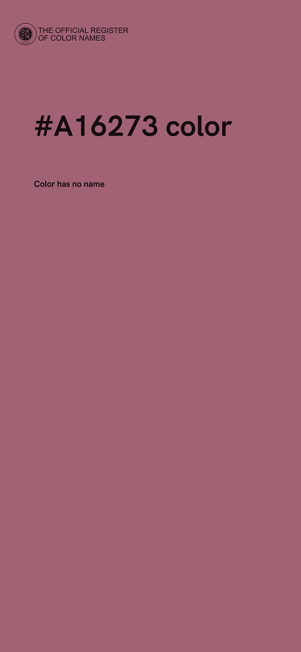 #A16273 color image