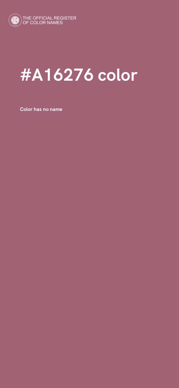 #A16276 color image