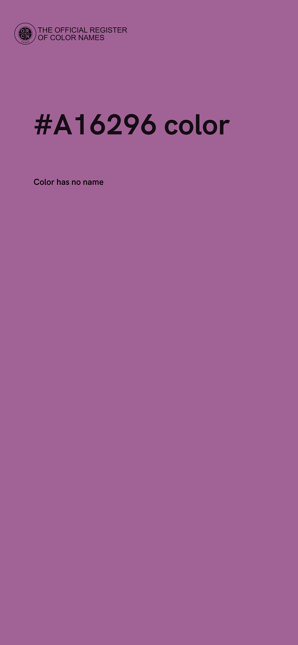 #A16296 color image