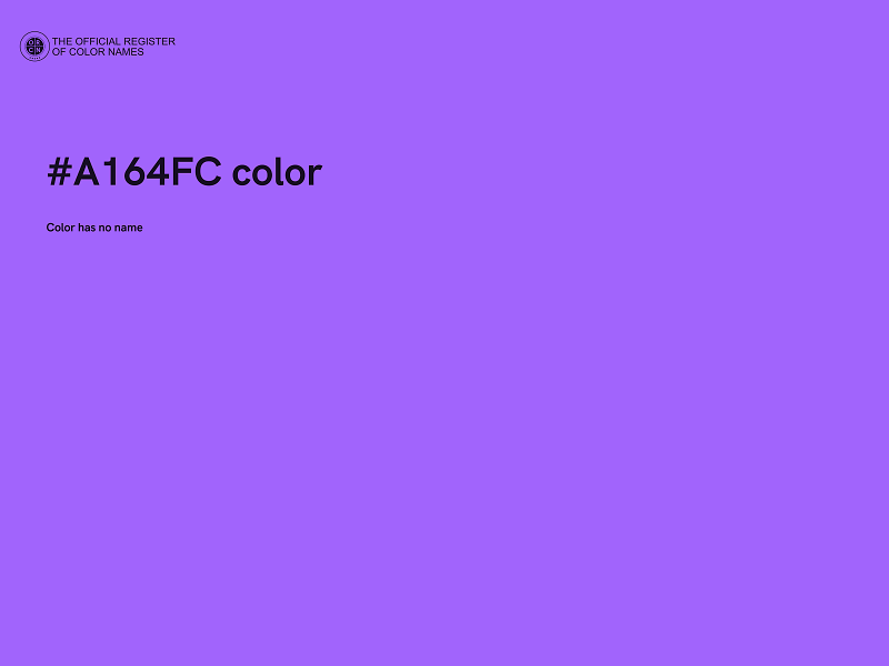 #A164FC color image