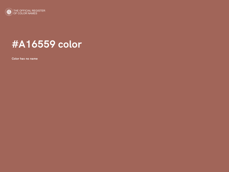 #A16559 color image