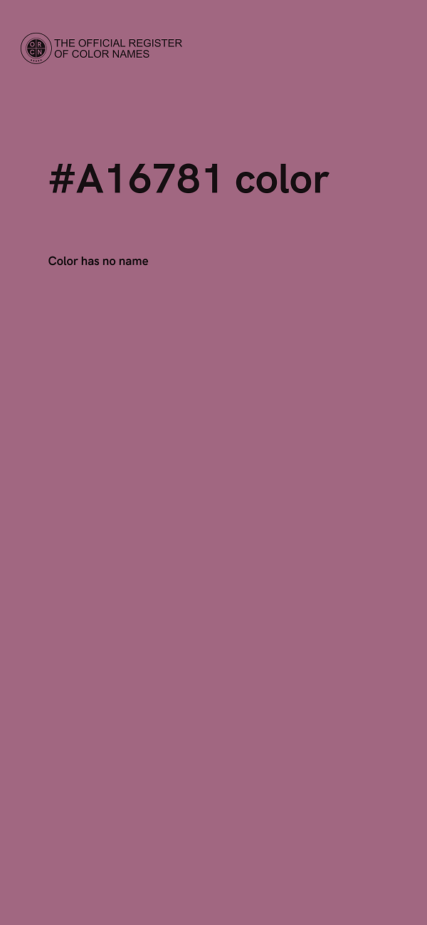 #A16781 color image