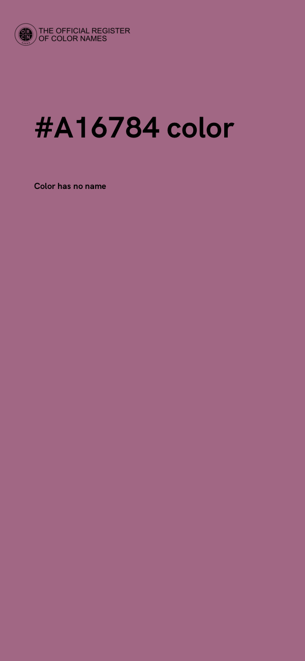 #A16784 color image