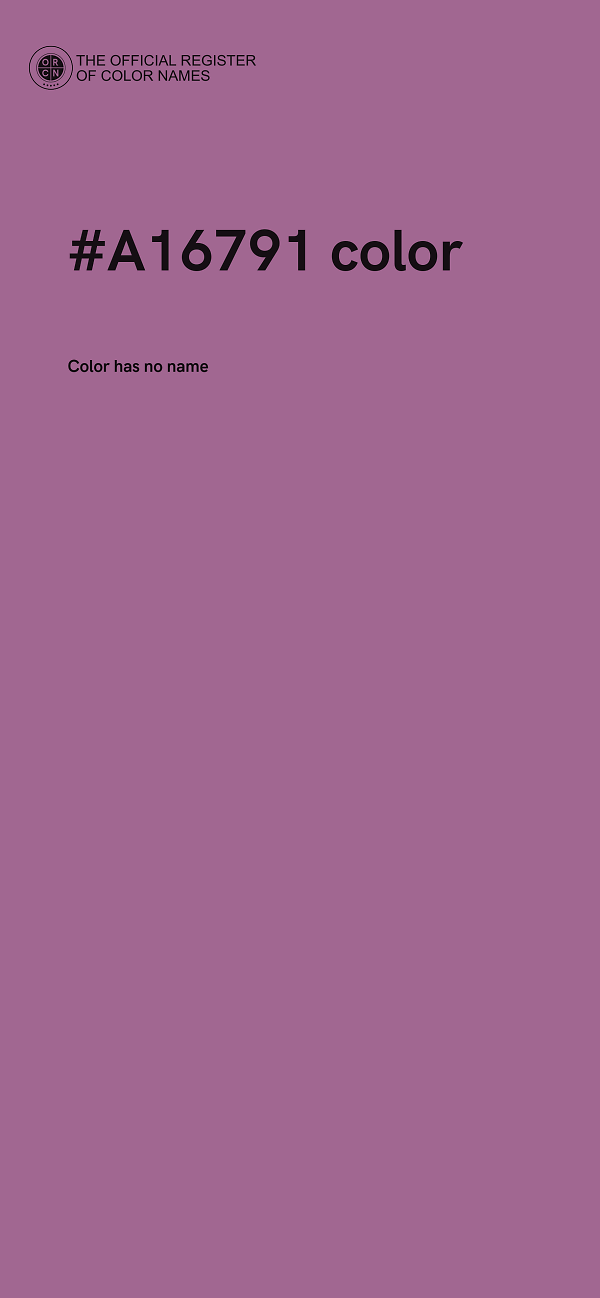#A16791 color image
