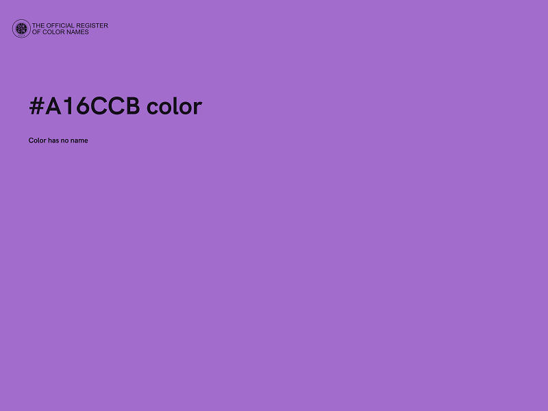 #A16CCB color image