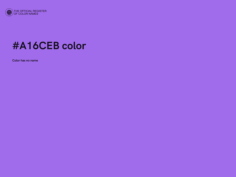 #A16CEB color image