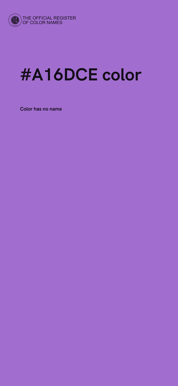 #A16DCE color image