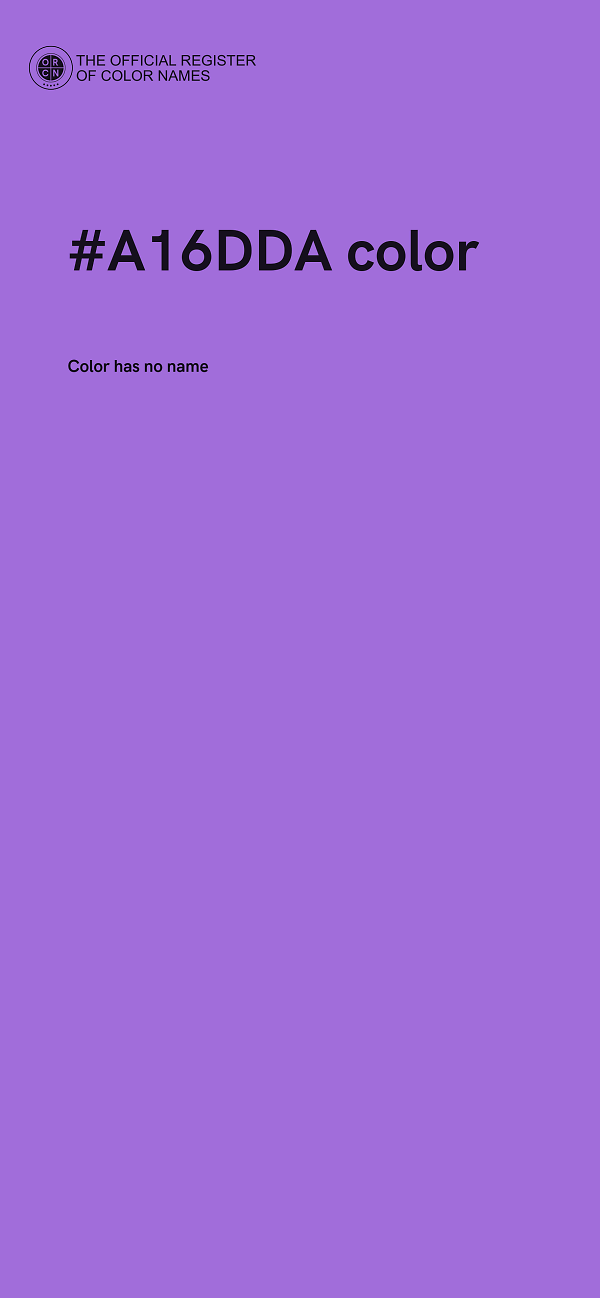 #A16DDA color image