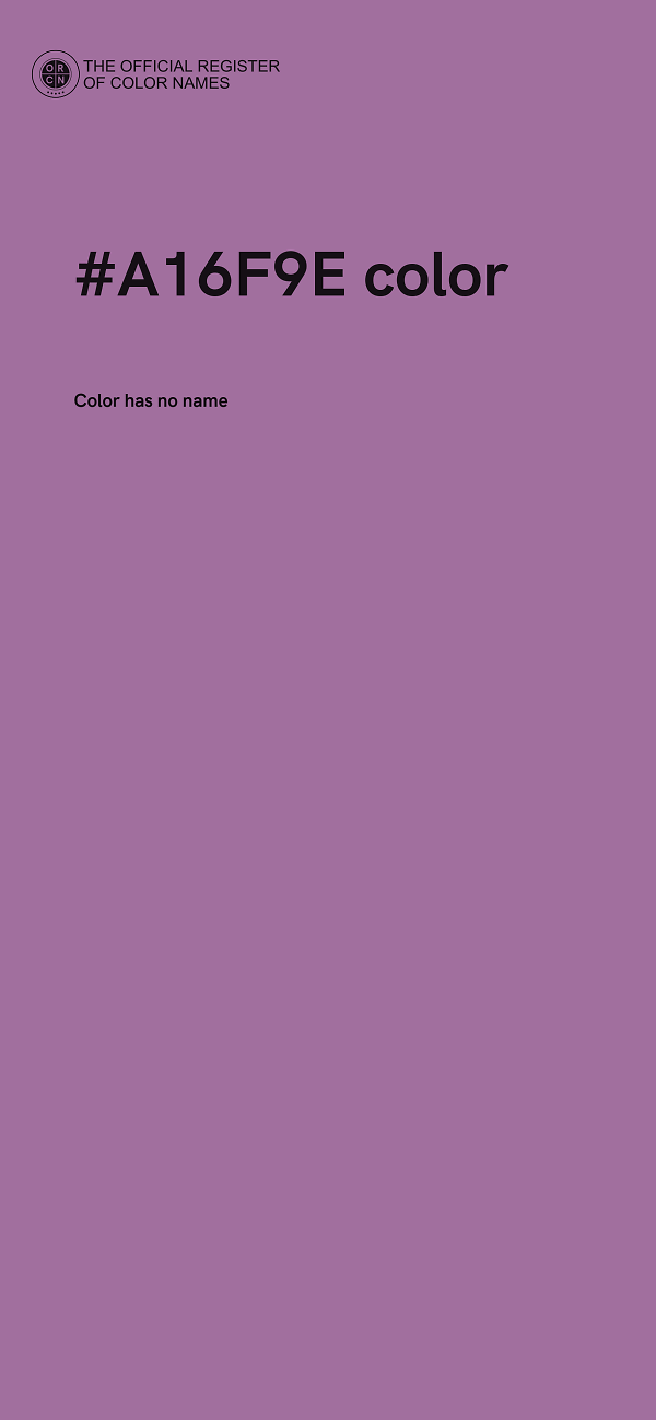#A16F9E color image