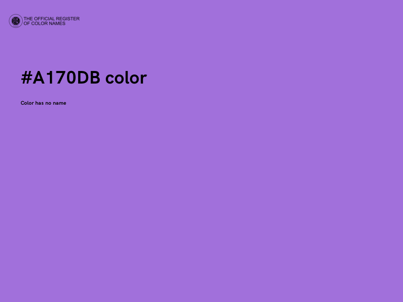 #A170DB color image