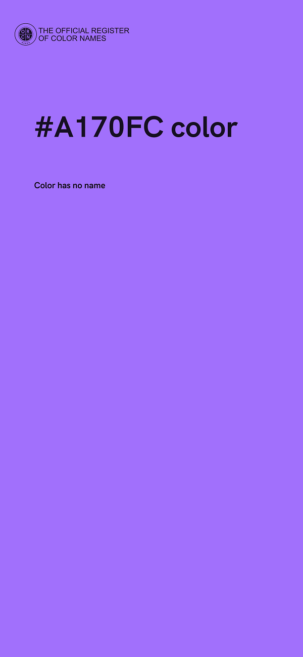 #A170FC color image