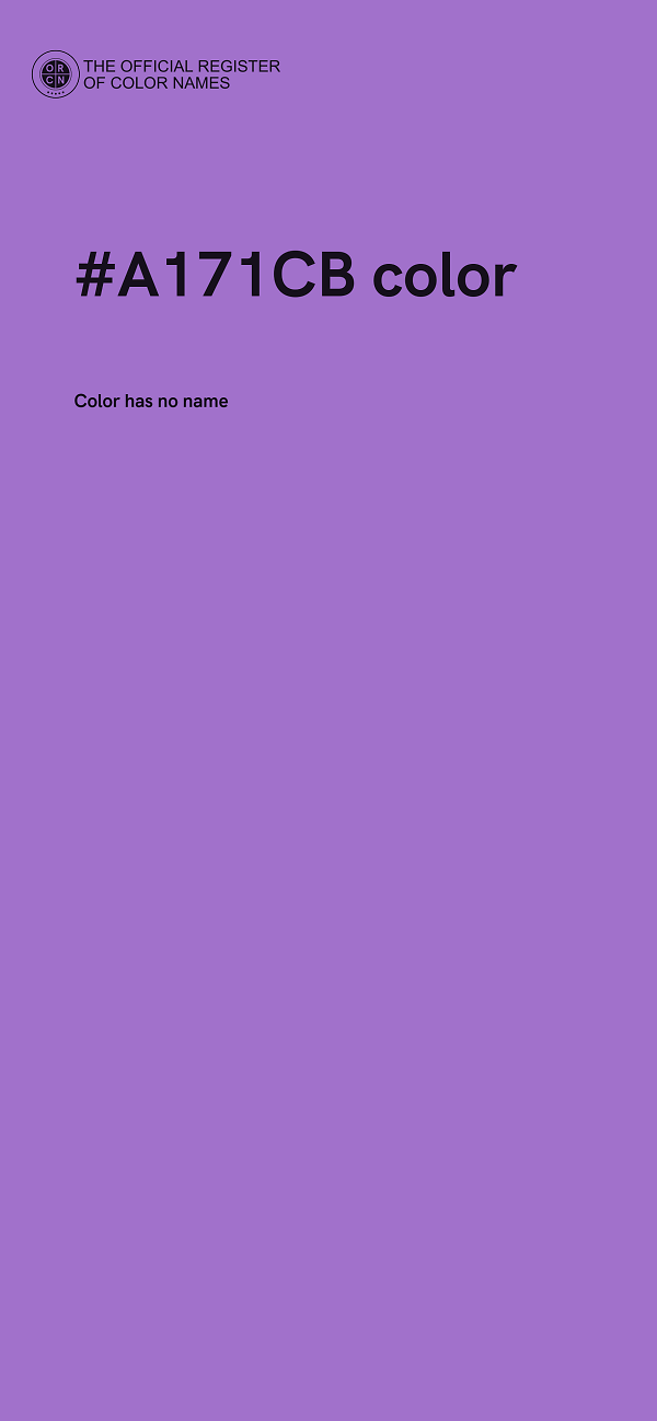 #A171CB color image