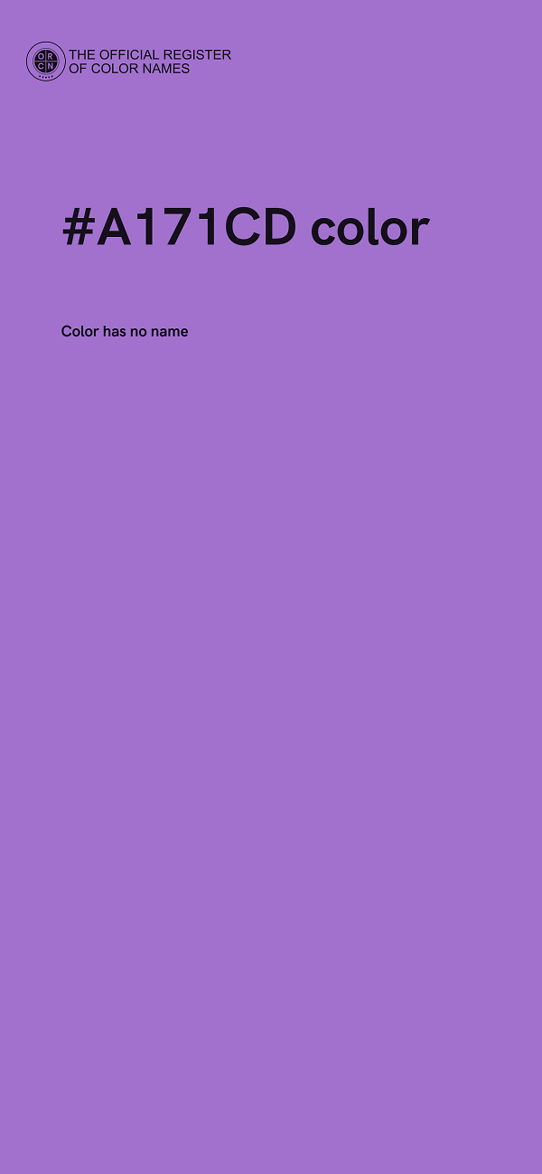 #A171CD color image