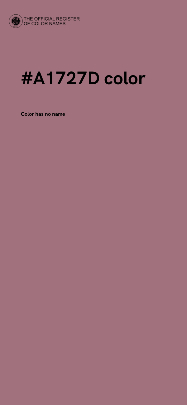 #A1727D color image