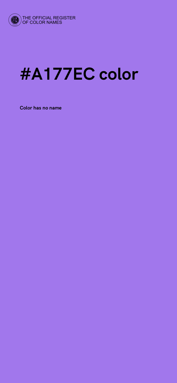 #A177EC color image