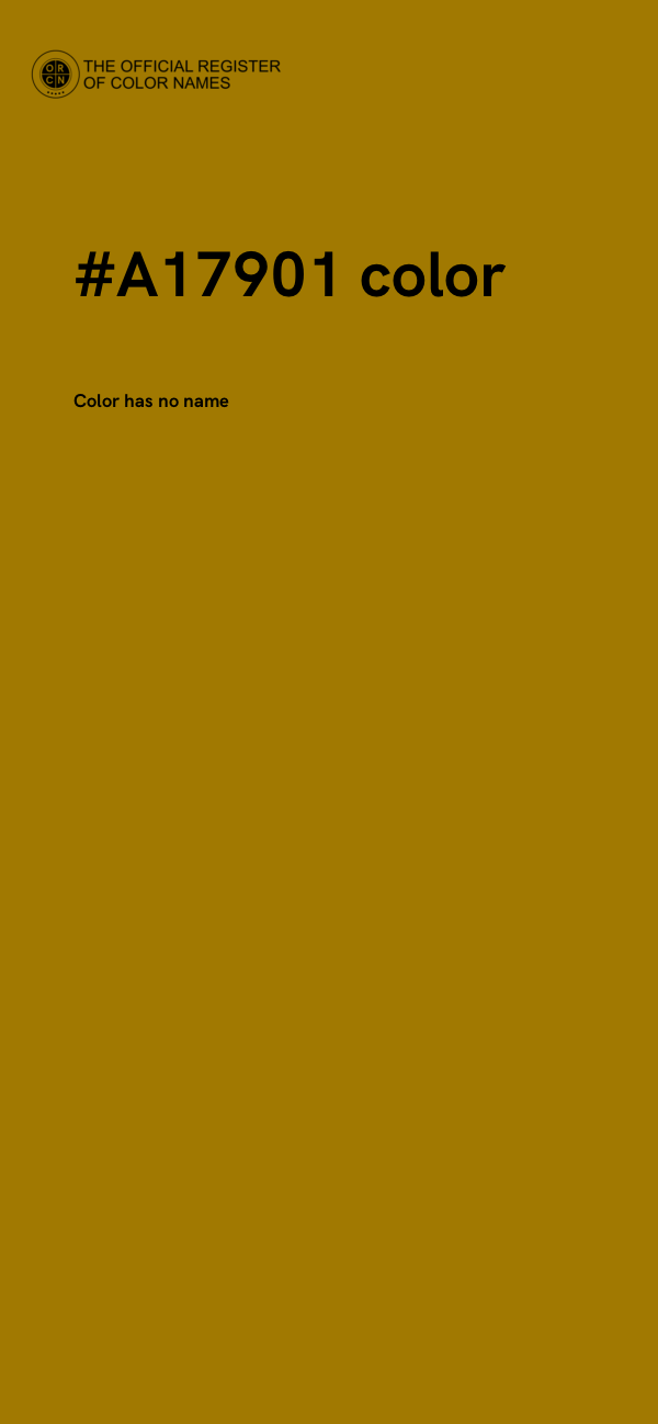 #A17901 color image