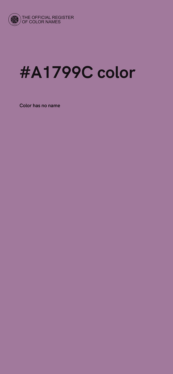 #A1799C color image