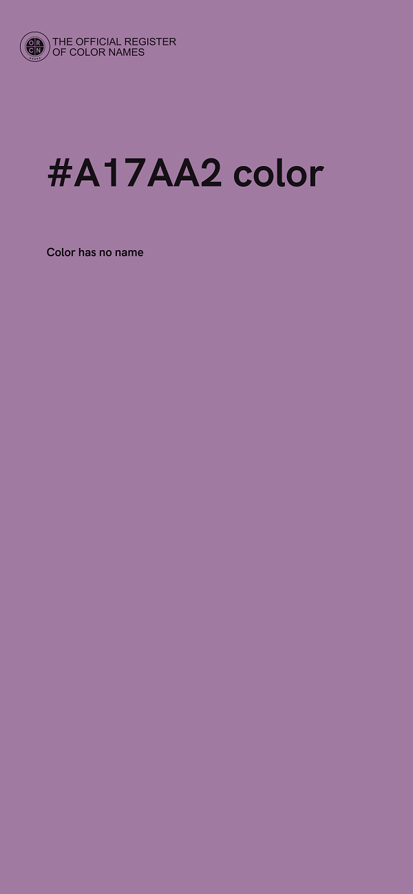#A17AA2 color image