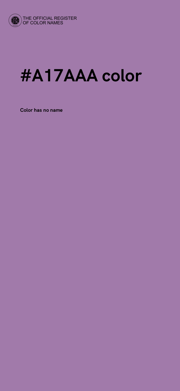 #A17AAA color image