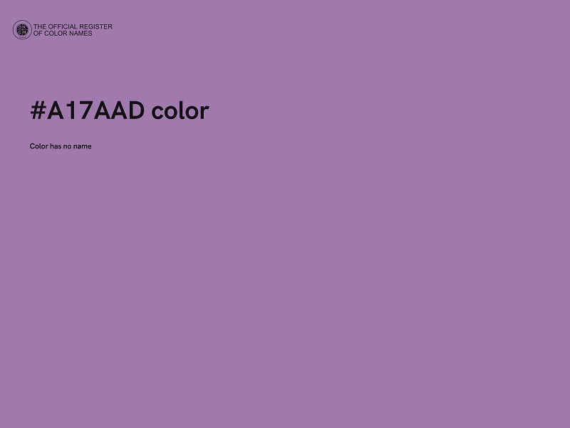 #A17AAD color image