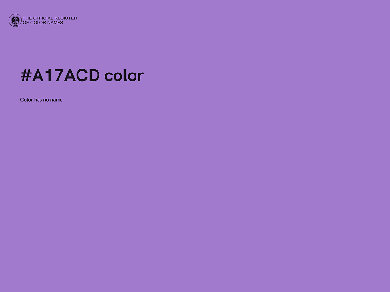 #A17ACD color image