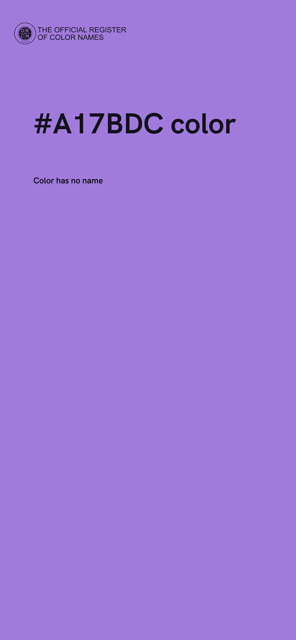 #A17BDC color image