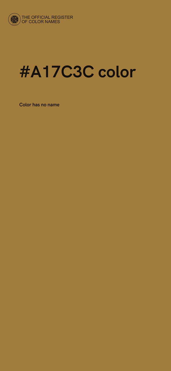#A17C3C color image
