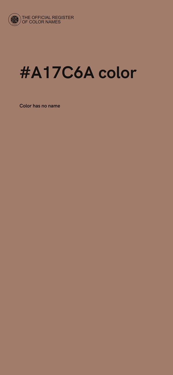 #A17C6A color image
