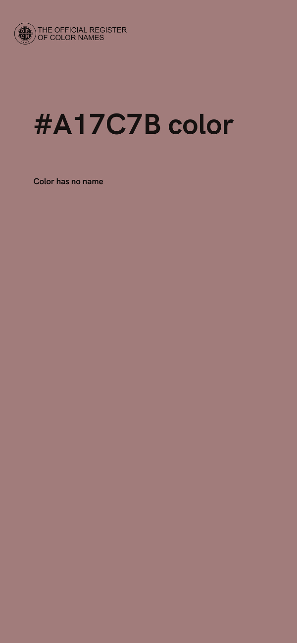 #A17C7B color image