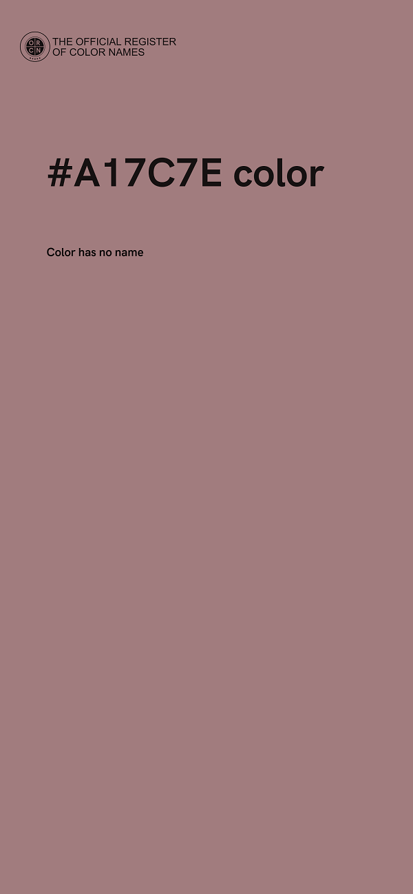 #A17C7E color image