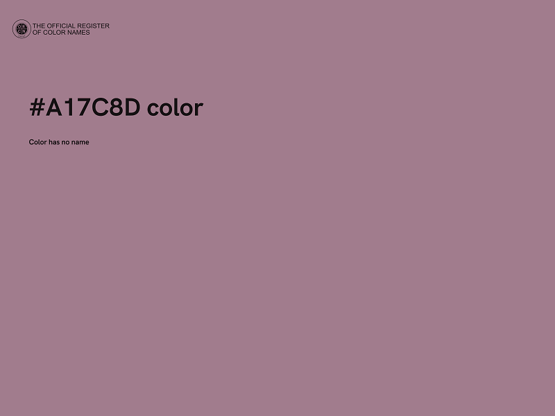 #A17C8D color image