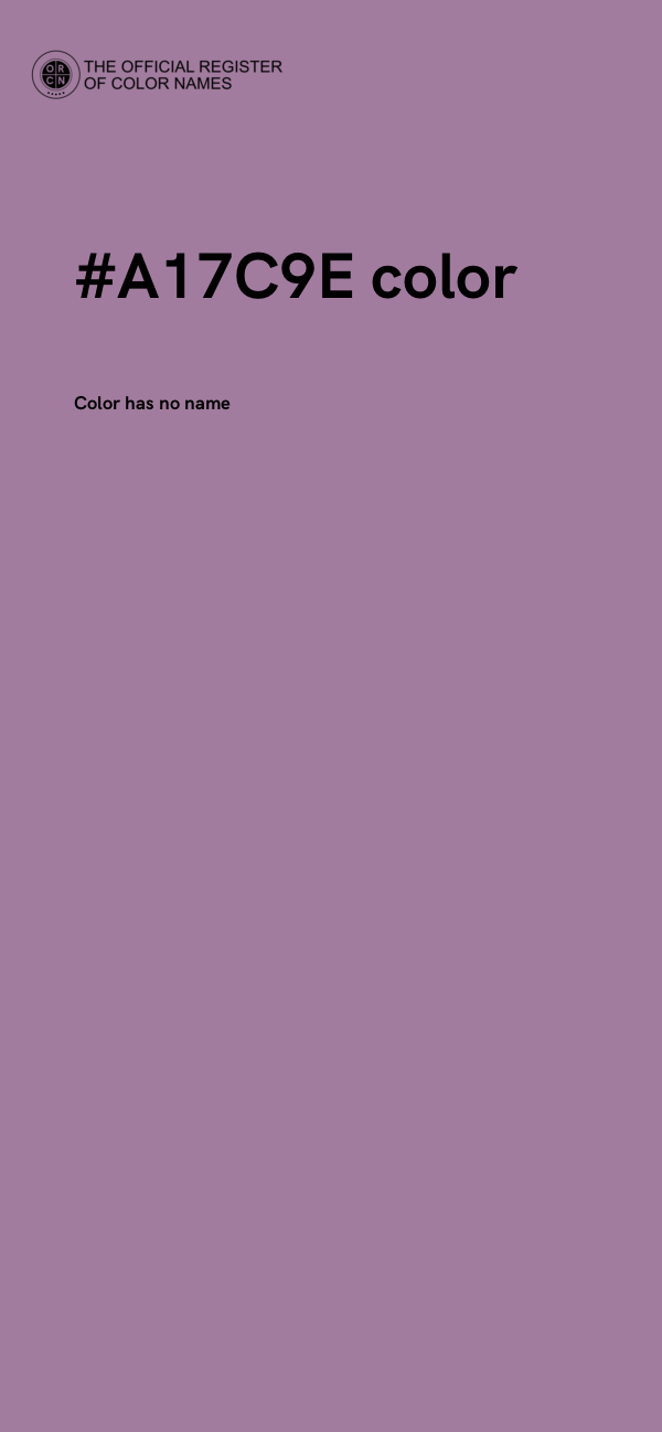 #A17C9E color image