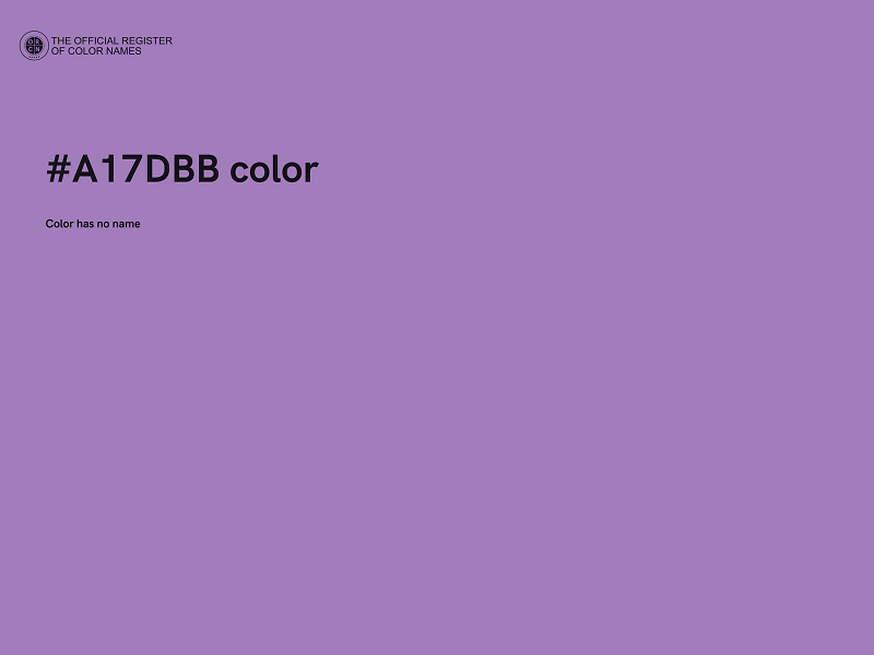 #A17DBB color image