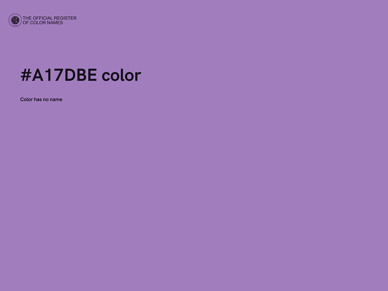 #A17DBE color image