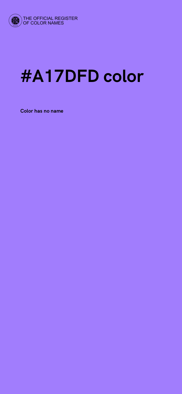 #A17DFD color image