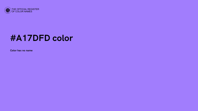 #A17DFD color image
