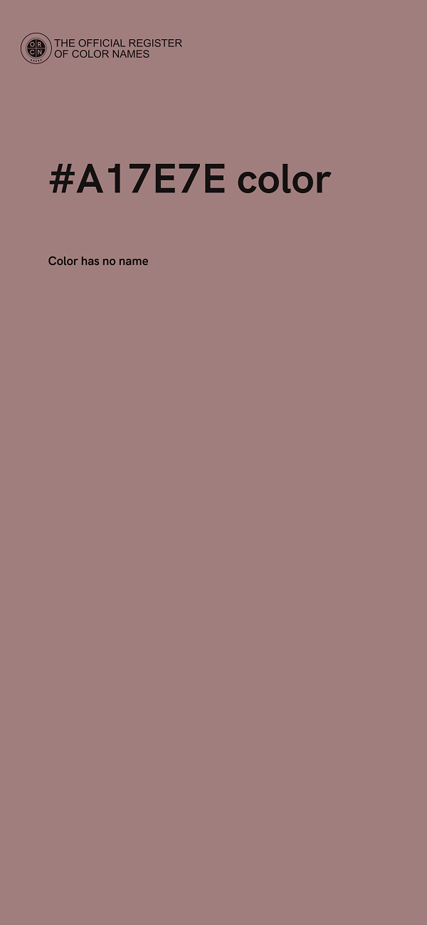 #A17E7E color image