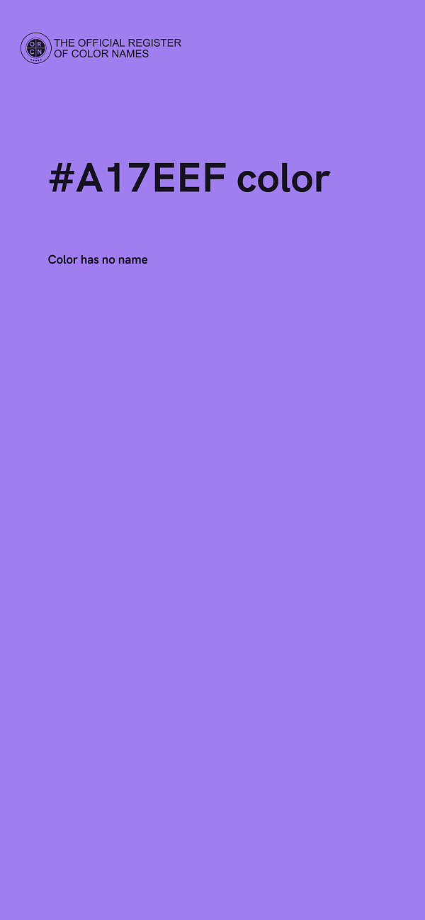 #A17EEF color image