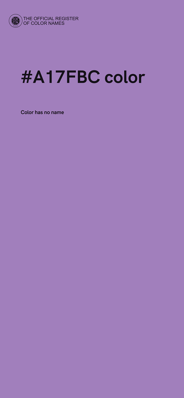 #A17FBC color image