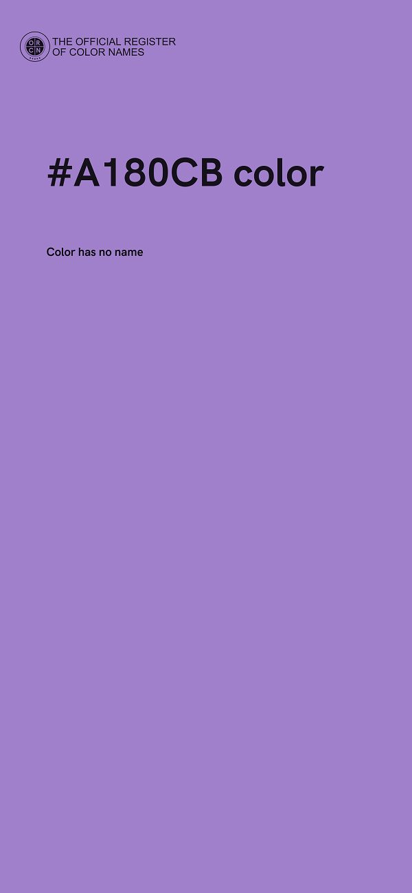 #A180CB color image