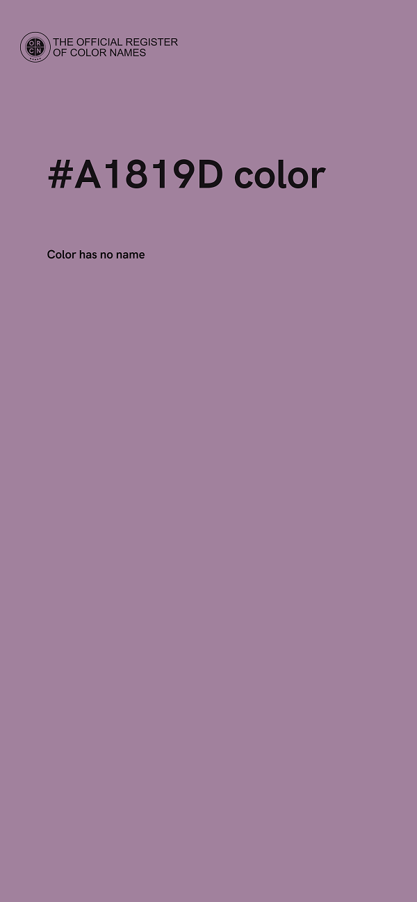 #A1819D color image