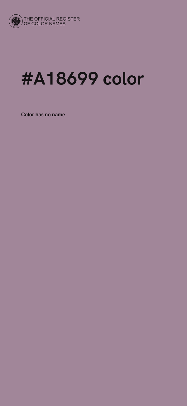 #A18699 color image