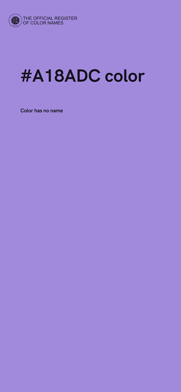#A18ADC color image