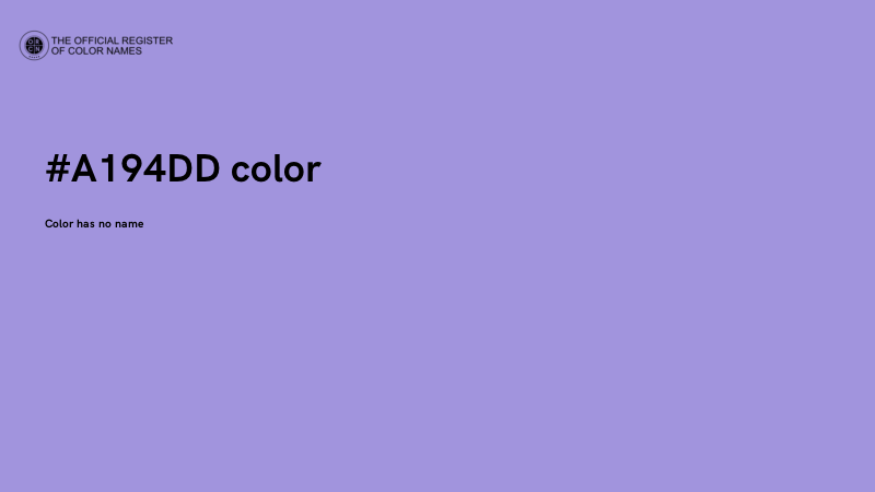 #A194DD color image
