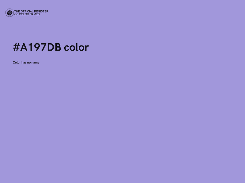 #A197DB color image