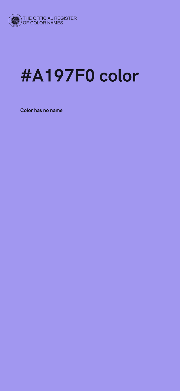 #A197F0 color image