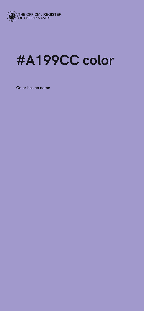#A199CC color image