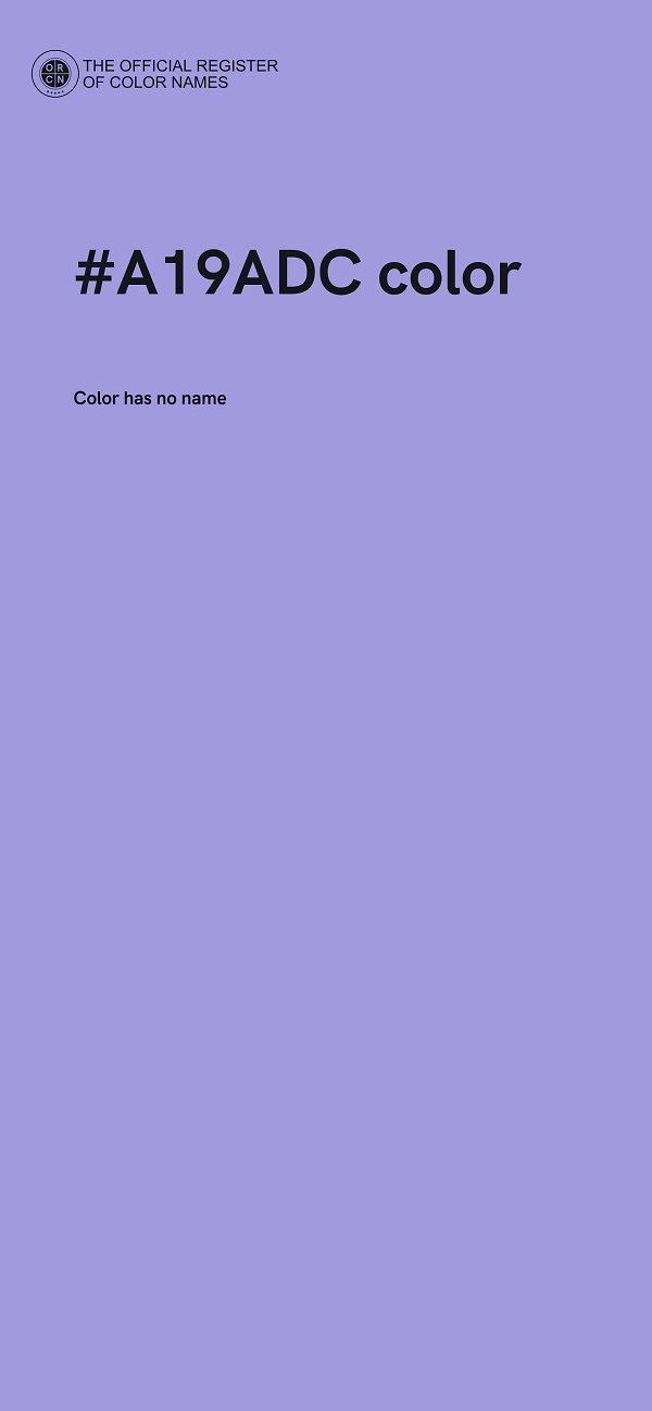 #A19ADC color image